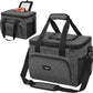 OPUX Soft Cooler Bag, Insulated Collapsible Lunch Cooler Tote for Men Work Camping Beach Travel, Portable Soft Sided Leakproof Waterproof Large Lunch Bag Box with Shoulder Strap 40 Cans, Charcoal Gray