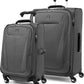 Travelpro Maxlite 5 Softside Expandable Luggage with 4 Spinner Wheels, Lightweight Suitcase, Men and Women, Shadow Grey, 2-Piece Set (21/25)
