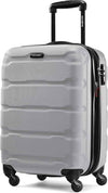 Samsonite Omni PC Hardside Expandable Luggage with Spinner Wheels, Silver, Carry-On 20-Inch