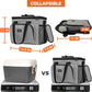 OPUX Soft Cooler Bag, Insulated Collapsible Lunch Cooler Tote for Men Work Camping Beach Travel, Portable Soft Sided Leakproof Waterproof Large Lunch Bag Box with Shoulder Strap 30 Cans, Heather Gray