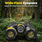 10x42 UHD Binoculars for Adults High Powered Waterproof Large View with Clear Vision & Compact Binocular Essentials for Hunting Camping Cruise Travel Bird Watching Sports