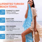 Turkish Beach Towel - 40x71 inch Oversized Sand Resistant Prewashed Turkish Towel - 100% Turkish Cotton Quick Drying, Compact, Lightweight Turkish Towel for Beach, Bath, Pool, Gym, Yoga
