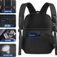 MOZETO Lunch Backpack for Men, Tactical Inspired Double Deck Cooler Backpack Insulated Leakproof RFID Lunchbox for Work