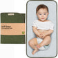 KeaBabies Portable Diaper Changing Pad, Easy Wipe Clean - Foldable Waterproof Baby Changing Mat for Diaper Bag, Compact, Lightweight, 25x13 Baby Changer Travel Essential, Machine Washable(Olive Green)