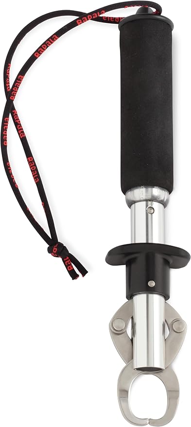 Rapala Mechanical Fish Gripper, Black/Silver