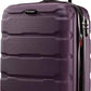 Samsonite Omni PC Hardside Expandable Luggage with Spinner Wheels, Purple, 3-Piece Set (20/24/28)