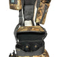 Binoculars Harness Case Pack, Bino Pack with Rangefinder Compartment - Detachable Molle Compartments Camouflage for Hunting, Hiking and Birdwatching