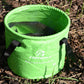 Premium Collapsible Bucket by Freegrace - Compact Portable Folding Water Container - Lightweight & Durable - Includes Handy Tool Mesh Pocket