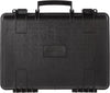 Amazon Basics Hard Camera Case, Medium, Black, Solid, 18"L x 14"W x 6"H