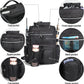 Fishing Tackle Backpack With Rod Holders, Large 40L Fishing Backpack for Camping, Hiking