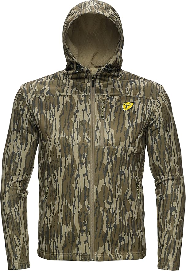 SCENTBLOCKER Shield Series Silentec Midweight Jacket, Camo Hunting Clothes for Men