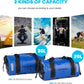 WILD HEART Waterproof Bag Duffel Bag 20L 30L 40L with Welded Seams Shoulder Straps, Mesh Pocket for Kayaking, Camping, Boating,Bicycle,Motorcycle