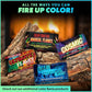 Magical Flames Fire Color Changing Packets Fire Pit (25 Pack), Fire Color Packets for Camping Essentials, Campfire, Bonfire & Fireplaces, Campfire Accessories, Cosmic Flames