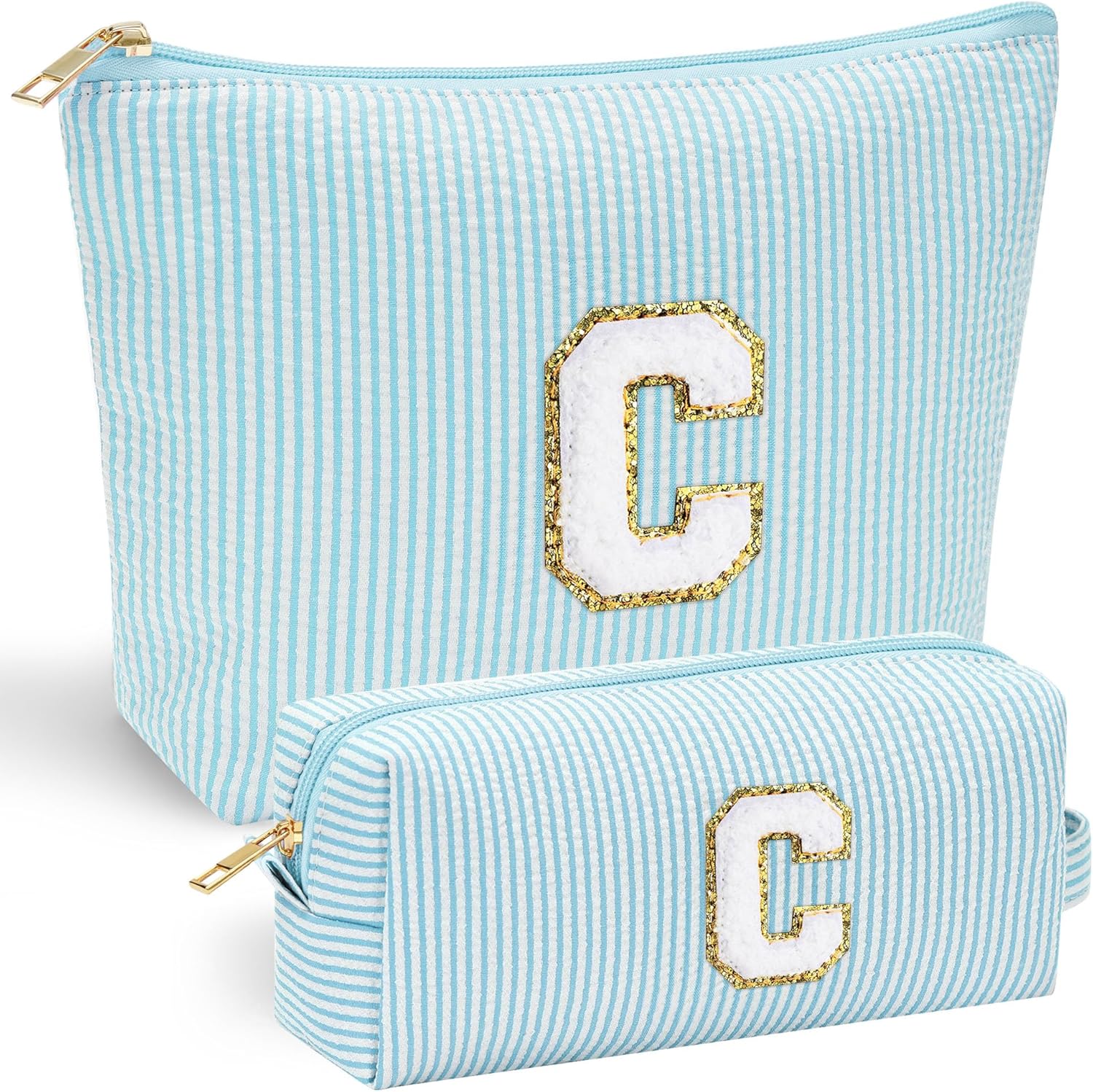 YOOLIFE Gifts for Girls, Teenage Gift Ideas | Personalized Makeup Bag for Girls, Initials, 7-16 Years Old - Roamly