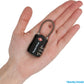 TSA Approved Travel Combination Cable Luggage Locks for Suitcases & Backpacks - 1 Pack of Black TSA Lock