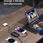 Portable-Charger-Power-Bank Travel Essentials Battery Pack USB C 30000mAh Built in Cable 22.5W Phone Fast Charging Powerbank Compatible with iPhone 16 15 14 13 12 11 iPad Samsung Google (Black)