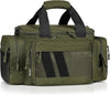 Savior Equipment Specialist Series Tactical Triple Pistol Shooting Range Hunting Duffle Bag Gun Carrying Case, Rigid Compartment Frame, Lockable Zippers