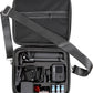PellKing Hard Case for GoPro Hero 13/12/11/10/9/8/7/2018/6/5 Blcak/4 Silvery Action Camera, Accessories Carrying Storage Shoulder Bag With Strap for DJI Osmo Action 5/4/3 Insta360 Ace Pro