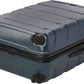 Samsonite Omni PC Hardside Expandable Luggage with Spinner Wheels, Teal, Checked-Large 28-Inch