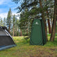Wakeman Pop Up Changing Tent, 3.3 x 3.3 x 6.2ft, Camping Shower Tent for Portable Toilet Stall or Dressing Room with Carry Bag for Camping, Beach, or Tailgate, Polyester