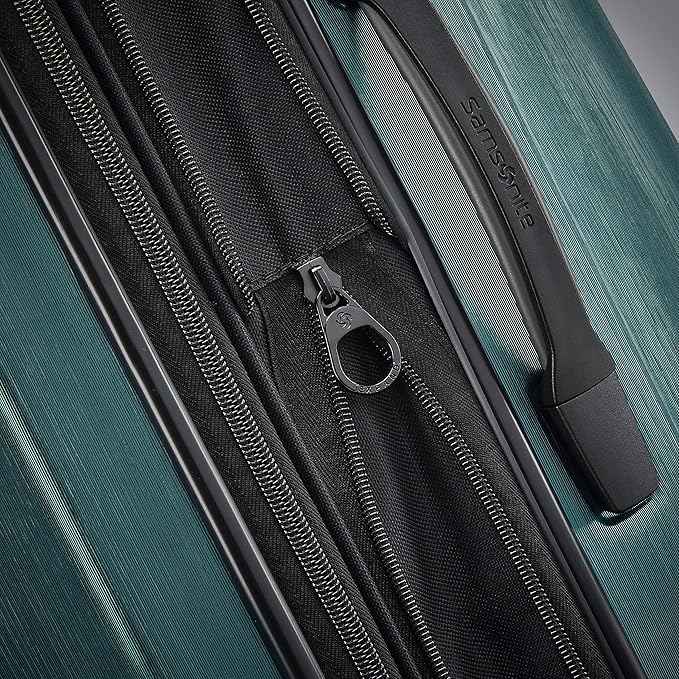 Samsonite Centric 2 Hardside Expandable Luggage with Spinner Wheels, Emerald Green, Carry-On 20-Inch