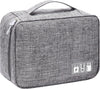 VOCUS Electronics Organizer Travel Cable Organizer Bag for Electronics Accessories, Portable Tech Carring Large Storage Case for Charger, Cord, Power Bank, Hardware