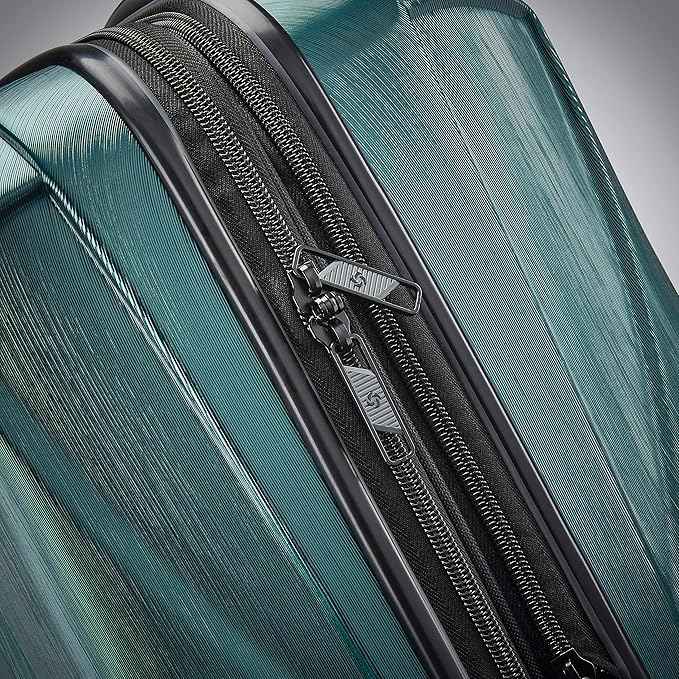 Samsonite Centric 2 Hardside Expandable Luggage with Spinner Wheels, Emerald Green, Carry-On 20-Inch