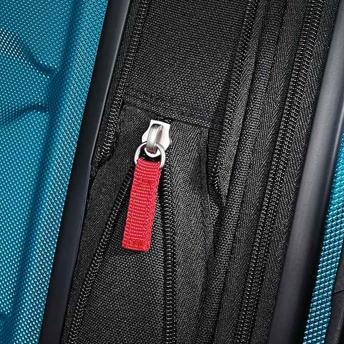 Samsonite Omni PC Hardside Expandable Luggage with Spinner Wheels, Caribbean Blue, 2-Piece Set (20/28)