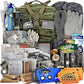 Sirius: Pre-Packed Bug Out Bag - 72 Hour Kit for 2 People - Bugout Backpack Survival Kit - Premium 50L Go Bag Tactical Backpack - Essential Bug Out Gear - Upgraded Survival Backpack