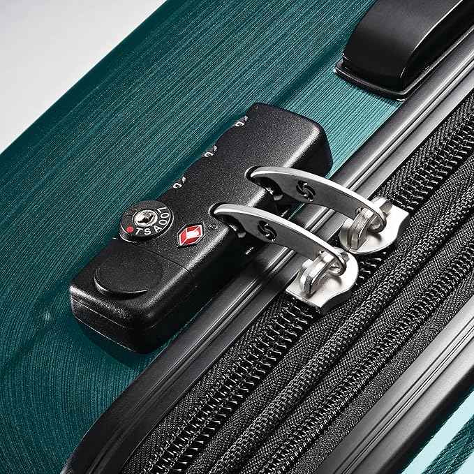 Samsonite Winfield 2 Hardside Luggage with Spinner Wheels, 3-Piece Set (20/24/28), Cactus Green